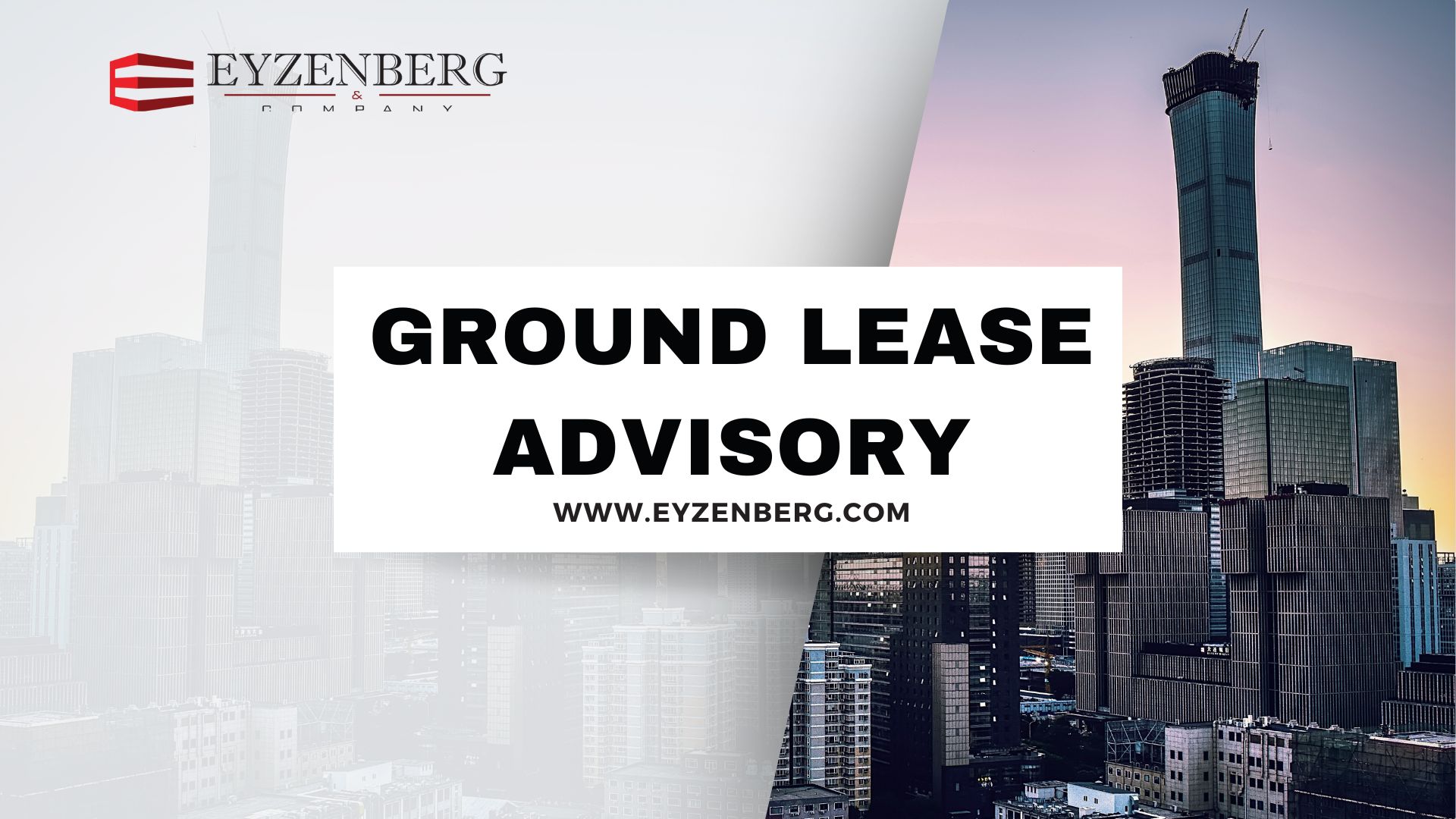 Ground Lease Advisory is a No. 1. Tool for Real Estate Professionals ...